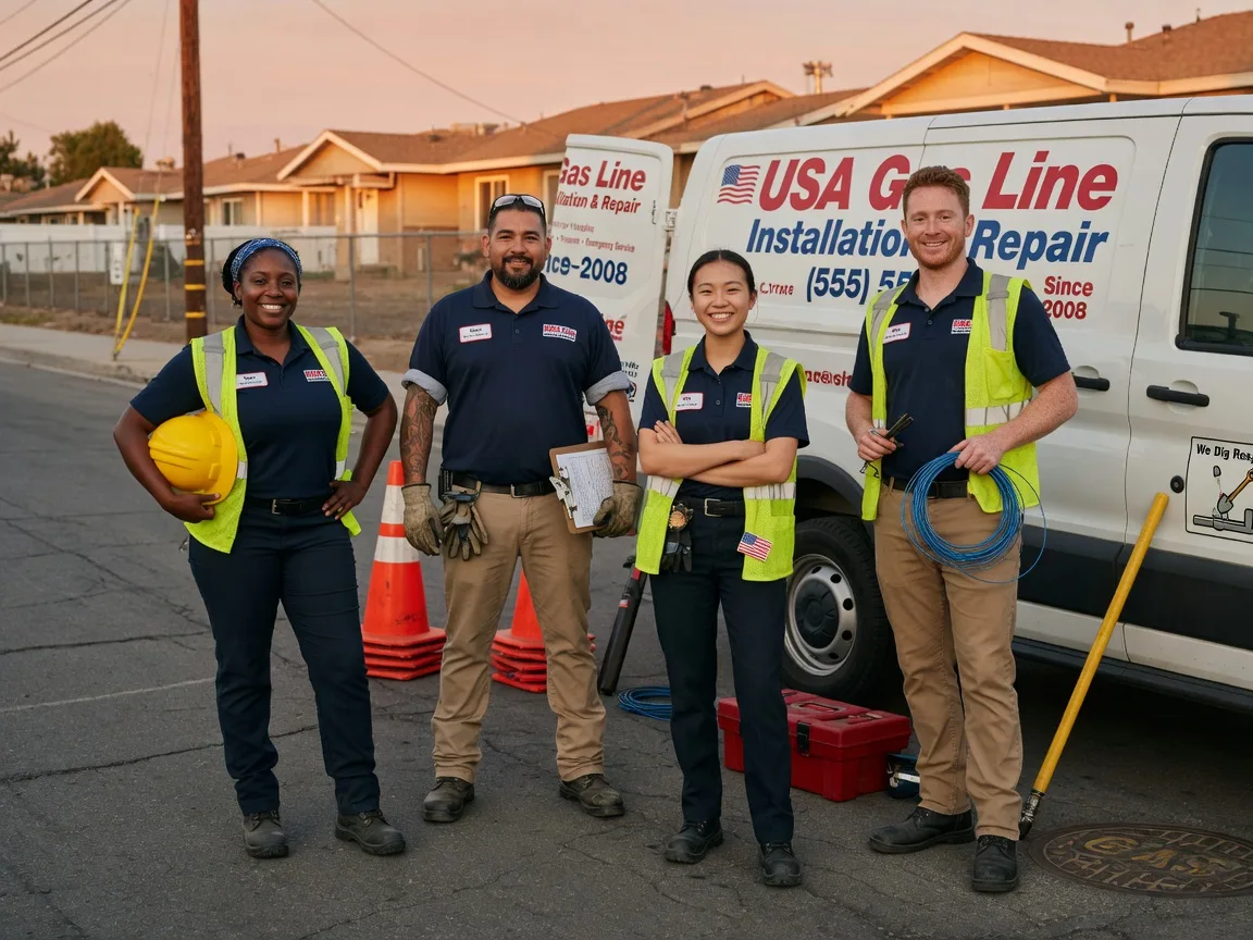 Gas Line Installation company in North Highlands, CA